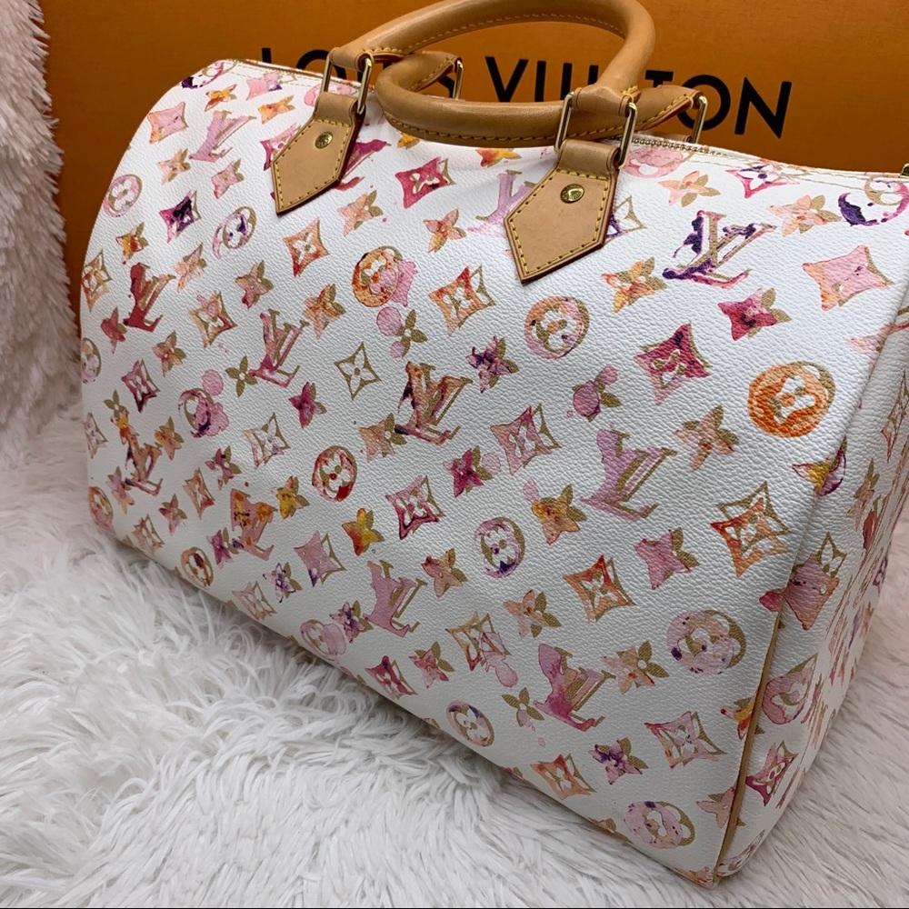 ❌SOLD❌ Louis Vuitton watercolor speedy 35 bag - Picture 15 of 15